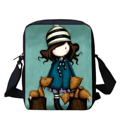 Santoro Gorjuss Insulated Crossbody Tote – Travel & Food Cooler Bag