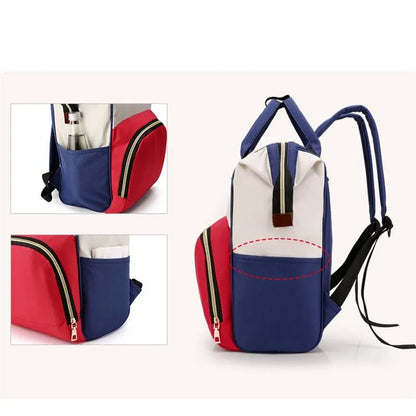 Diaper Bag Backpack Large Capacity  Multi-function Waterproof