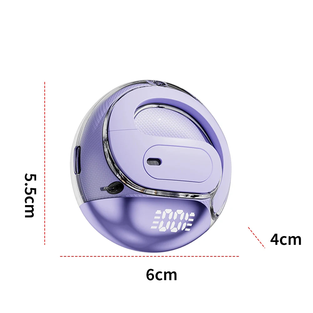 BT 5.4 Sports Earhook Earbuds – Waterproof