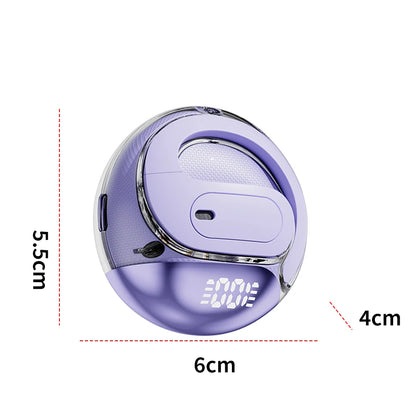 BT 5.4 Sports Earhook Earbuds – Waterproof