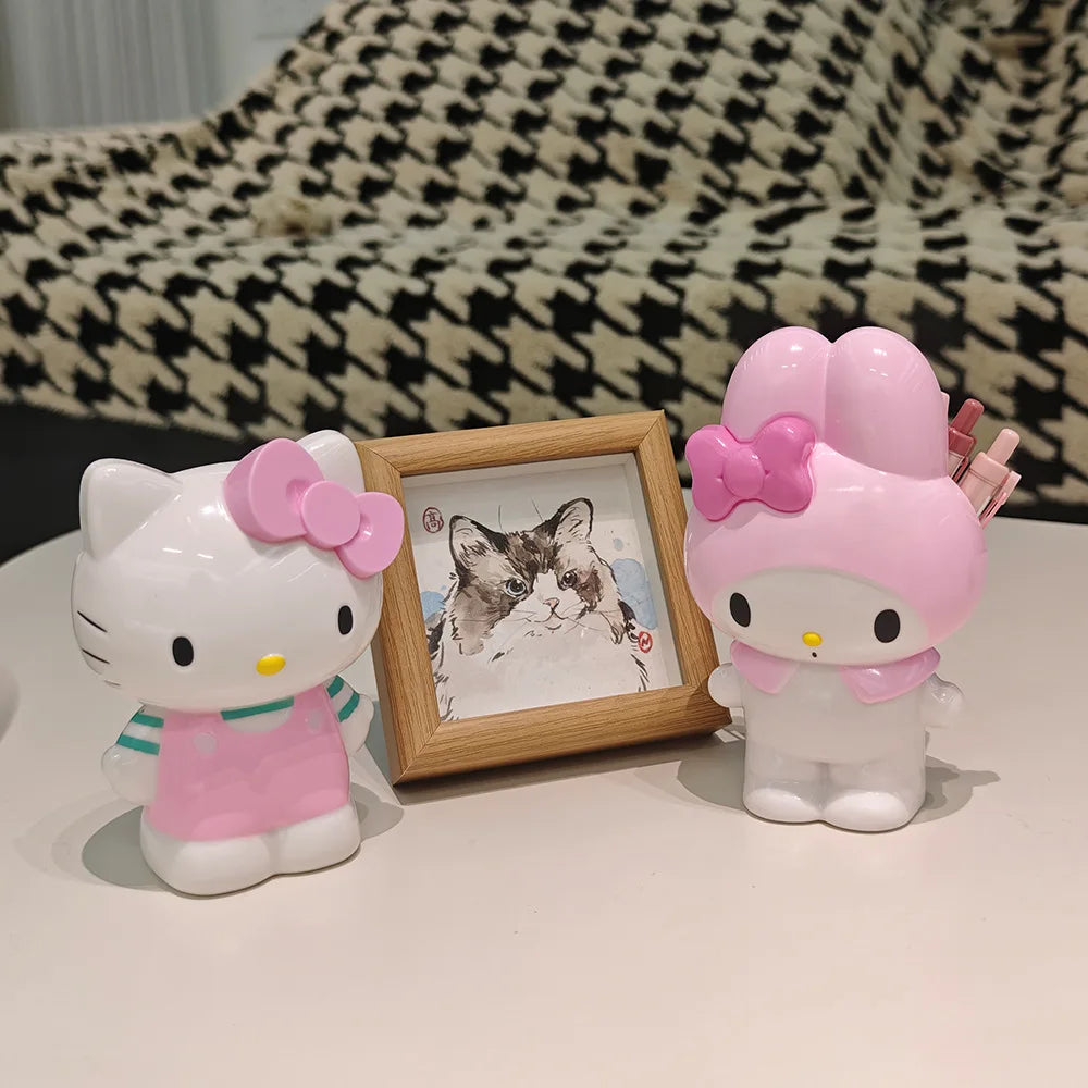 Hello Kitty Kawaii Pen Holder – Desktop Storage Box