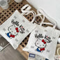 Sanrio Hello Kitty Canvas Shoulder Tote – Large Capacity
