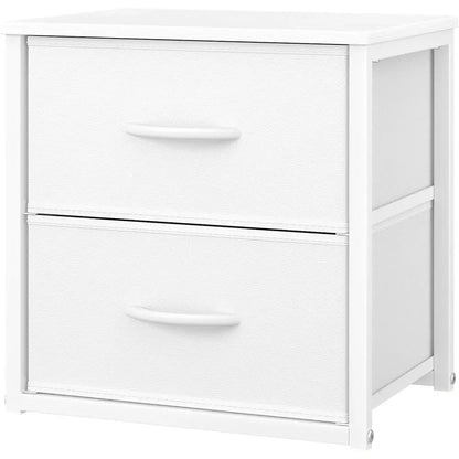 Stackable Closet Storage Drawers – White