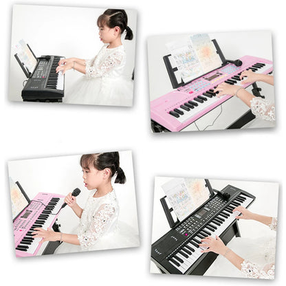 61‑Key USB Digital Keyboard Piano – Portable Children’s Electronic Organ & Musical Toy