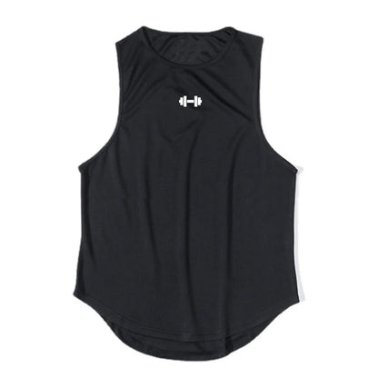 Men’s Quick‑Dry Gym Tank Top – Loose Sleeveless Fitness Shirt for Training, Basketball & Summer Wear