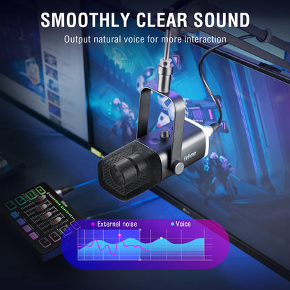 Gaming Audio Set Microphone/Mixer/Headset for Streaming Podcasting,Podcast Set for Youtube/OBS/Tiktok/X/VK - AM8/H9/SC3