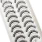 10 Pairs of Natural 3D Mink Lashes