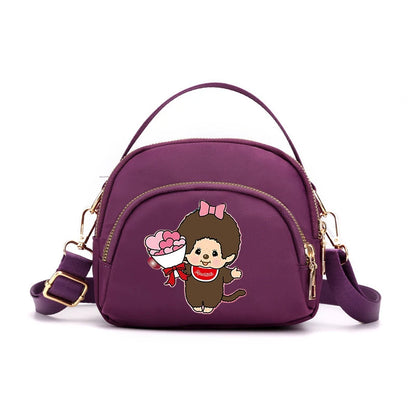 Monchhichi Cartoon Crossbody Mobile Phone Bag