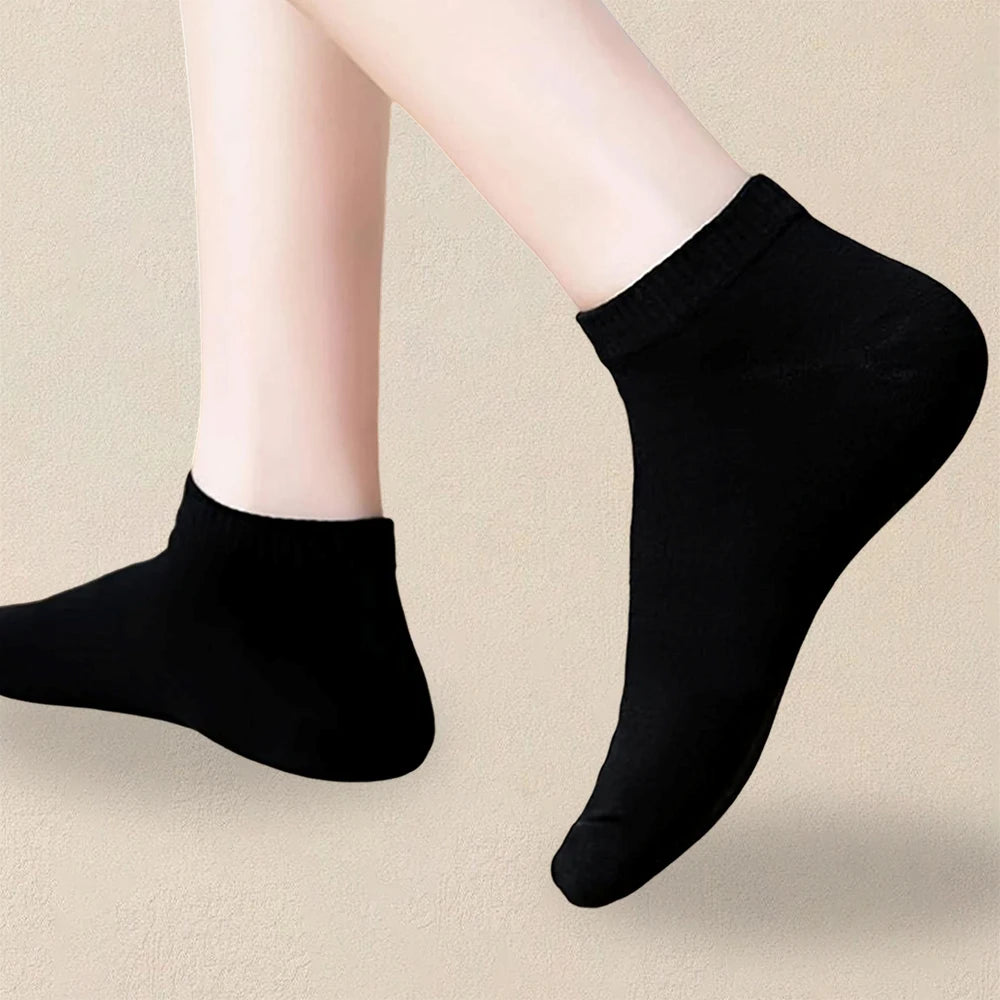 10/20/40 Pairs Men's Boat Socks Sweat Absorption Ankle