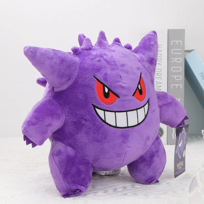 Gengar Original Plush Toy Stuffed Soft Stuffed Doll Wonderful Gifts Dolls Soft Kawaii Cute Cartoon Piplup Toys for Xmas Gifts