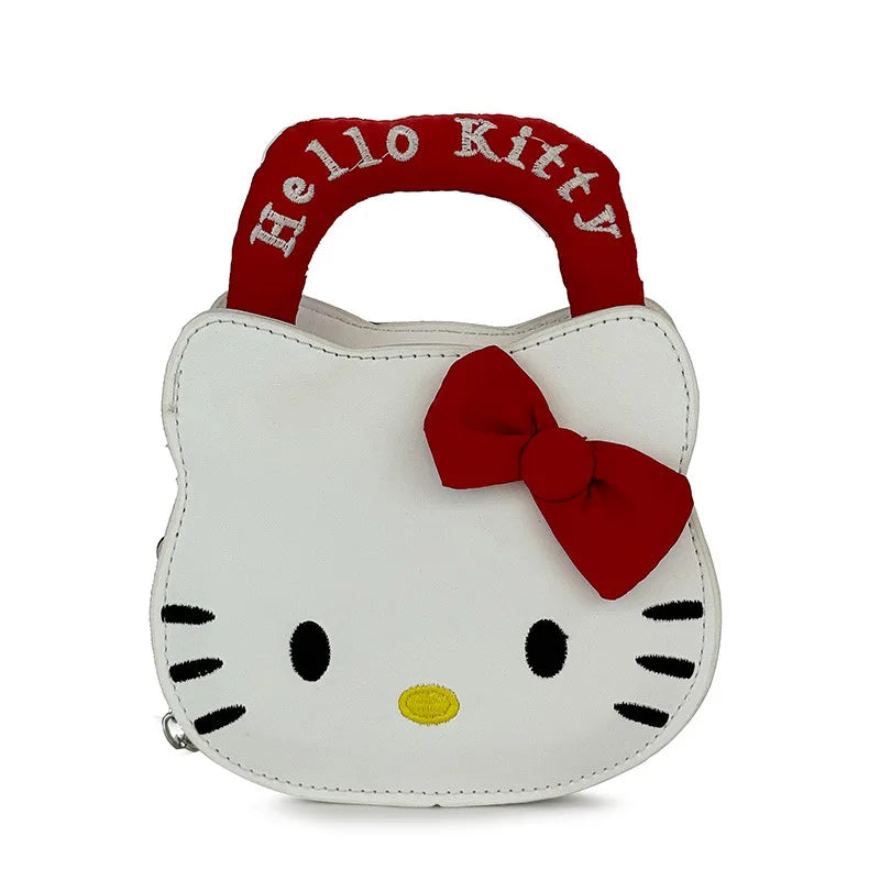 Hello Kitty Plush Crossbody Bag (Cute Cartoon Mini Handbag / Cosplay Toy Bag)