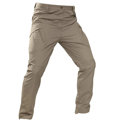 Men's tactical four seasons wear outdoor camouflage training wear-resistant multi-pocket pants