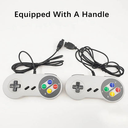 Mini Portable Retro Video Game Console (SNES Style · 620 Games · AV Output · Wired Gamepad)