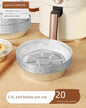 Special round Baking Oven Aluminized Paper Air Fryer