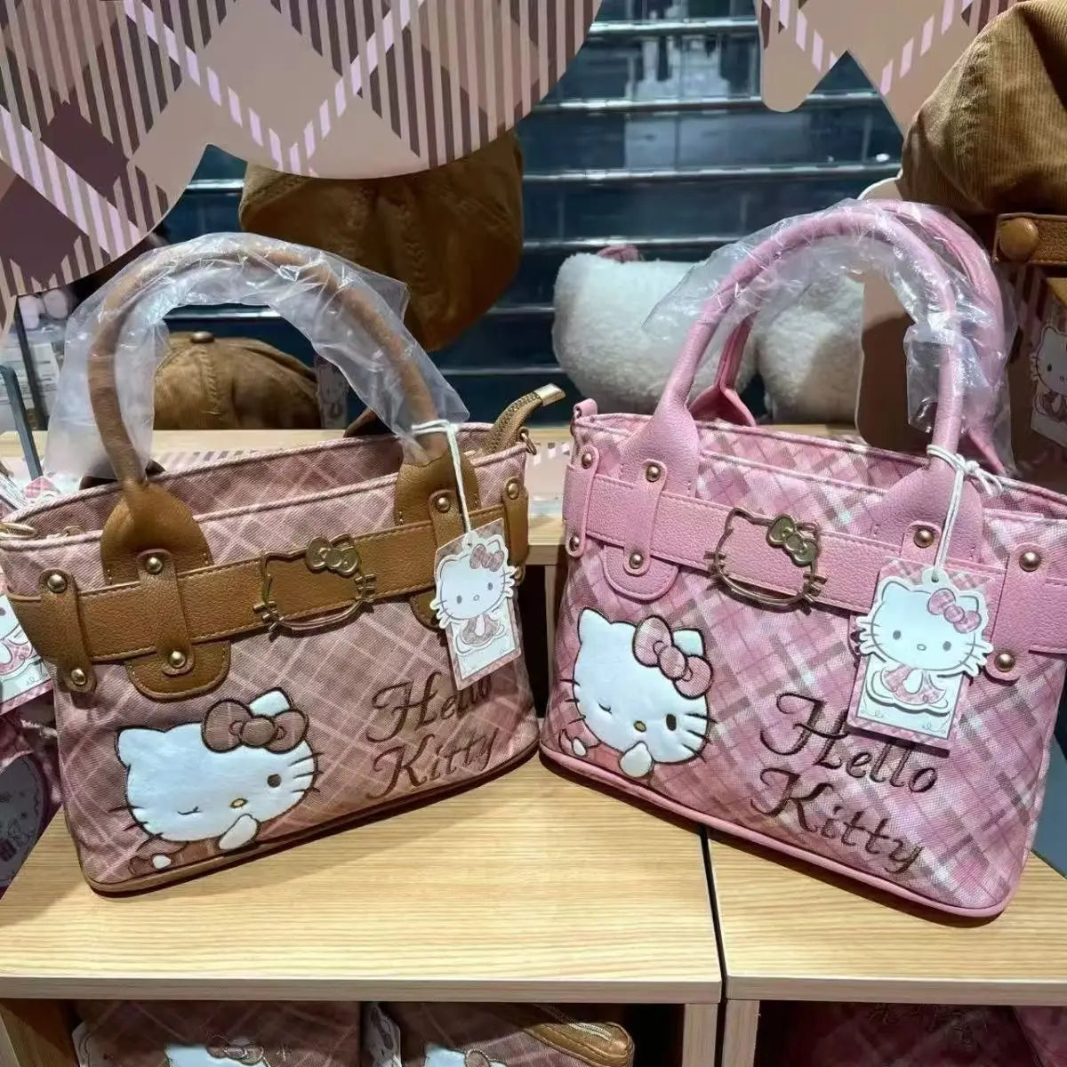 Hello Kitty Fashion Shoulder Tote – Large Capacity