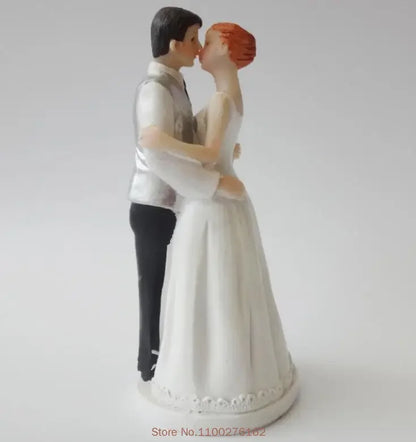 Wedding Couple Resin Cake Figurine