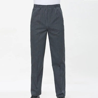 Unisex Chef Pants (Lightweight Baggy Cook Trousers with Elastic Waist)