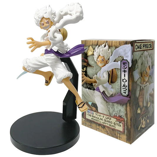 Anime ONE PIECE Figure Toy 18cm Nika Monkey D Luffy Action Figures Dolls Pvc Model Collectible Statue Toy Gift In Stock