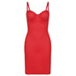 Red Slimming Shapewear Dress