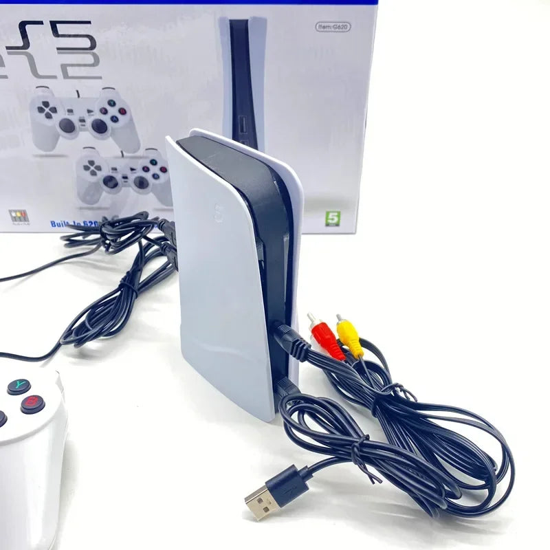 GS5 G620 TV Game Console 8 Bit Retro Consola Video Game Built-In 620 Classic Games Station USB Wired Handheld Gamepad AV Output