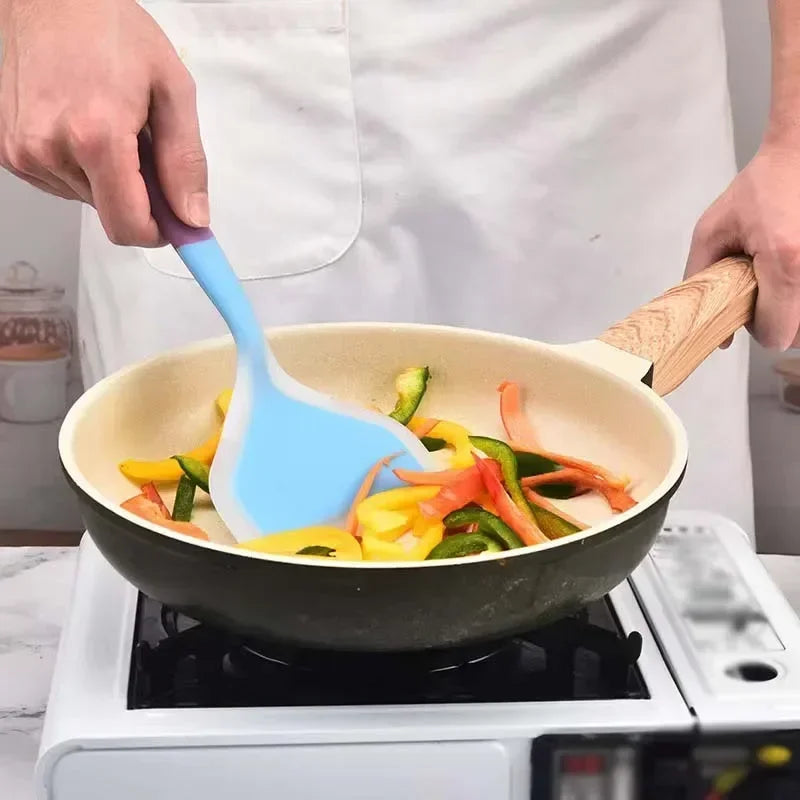 Silicone Spatula Wide Mouth Non-stick Scraper