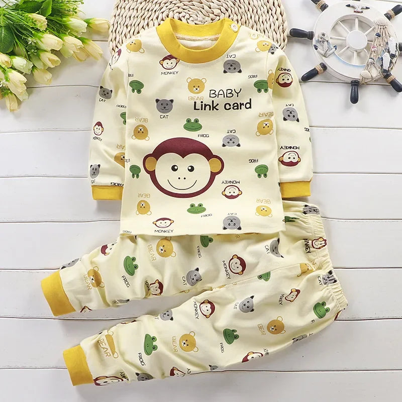 Kids Clothes Children Sets Boys Girls Cotton Autumn winter Clothing