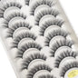 10 Pairs of Natural 3D Mink Lashes