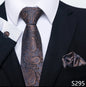 8 cm Tie Pocket Squares Necktie  Set
