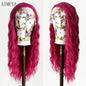 AIMEYA Synthetic Lace Front Wigs for Women Natural Hairline Long Brown Wig Pre Plucked Cosplay