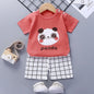 Casual Baby Boy Short Sleeve Sports T-shirt and  Shorts Set