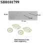 Meibum Fruit and Leaves Design Cake Lace Mat Sugarcraft Silicone Molds Fondant Cake Moulds Dessert Decorating Tools Bakeware