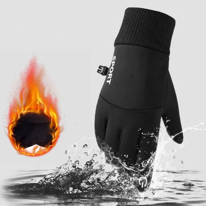 Winter Warm Full Fingers Waterproof Touch Screen Fleece Gloves