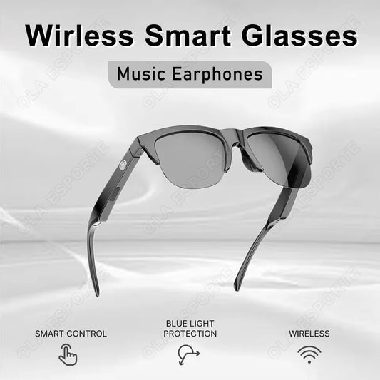AI Translation Smart Glasses – UV Polarized Bluetooth