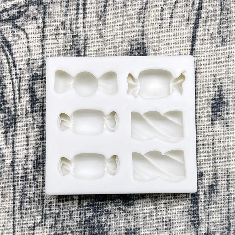Candy Shape Silicone Sugarcraft Mold Resin Tools Cupcake Baking Mould Fondant Cake Decorating Tools
