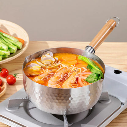 Professional Stainless Steel Saucepan with Lid