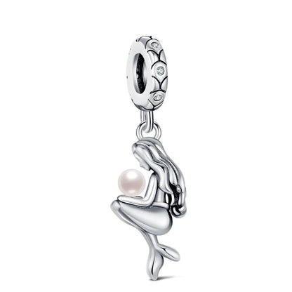 925 Sterling Silver Rainbow Heart Charm