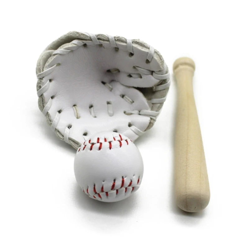 Newborn Baseball Bat & Ball Photo Prop Set – Cute Sports Posing Accessories for Baby Photoshoots