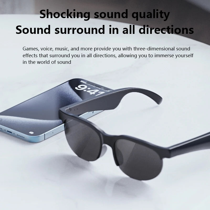 Smart Bluetooth Sunglasses – UV Polarized