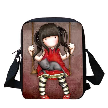 Santoro Gorjuss Insulated Crossbody Tote – Travel & Food Cooler Bag