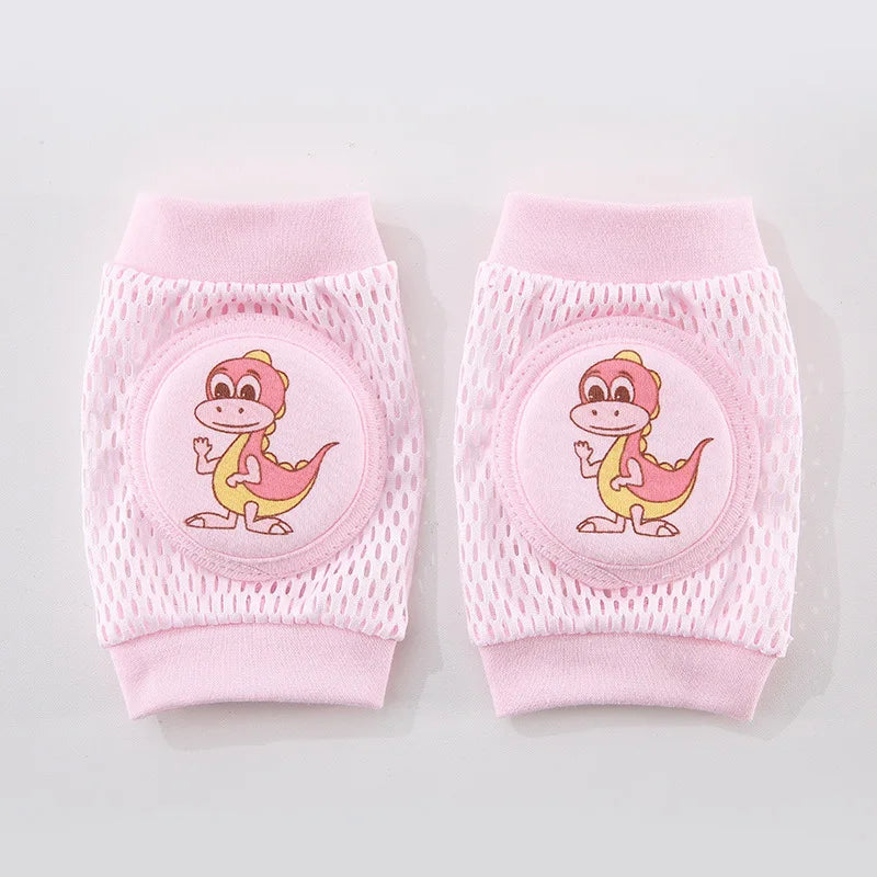 Baby Accessories Knee Pads Safety Boy Girl Kids Crawling Gaiter Toddler Slip Protector Infant Animal Monkey Tiger Dino Elephant