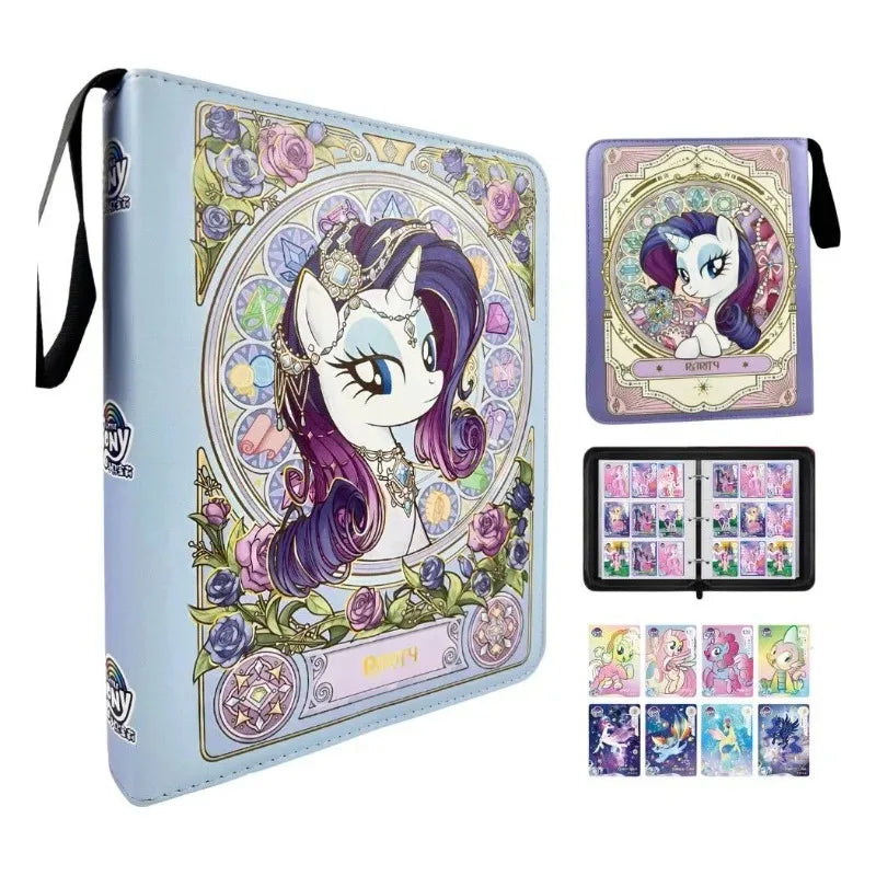 My Little Pony Double‑Zipper Card Album Binder