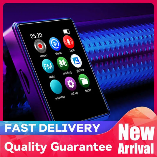 Bluetooth MP3/MP4 Lossless Music Player (1.77" Screen, 128GB, Built‑In Speaker)