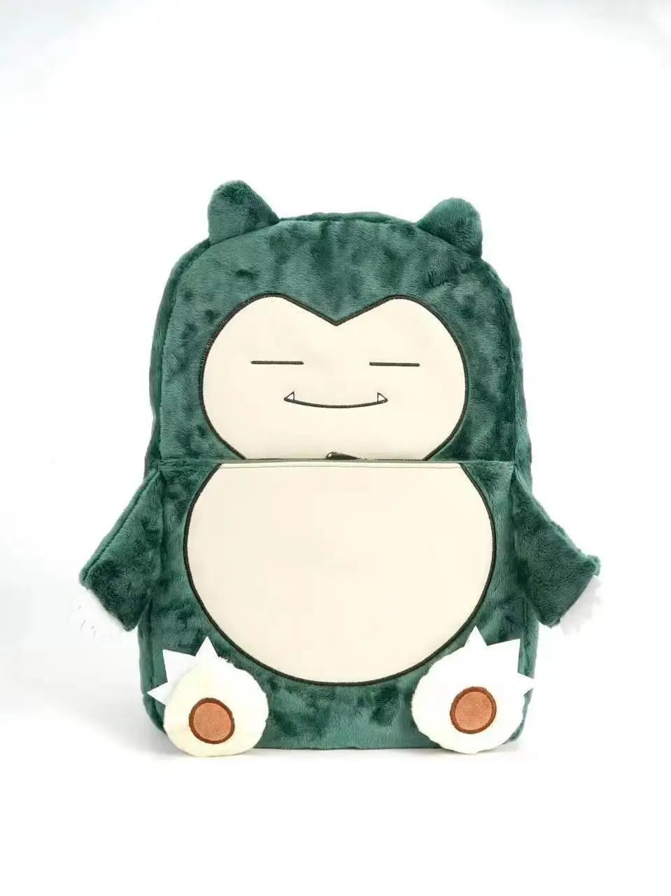 Pokemon Anime Gengar &amp; Snorlax Plush Backpack (Large Capacity · 16" Laptop Fit · Travel &amp; School Bag)