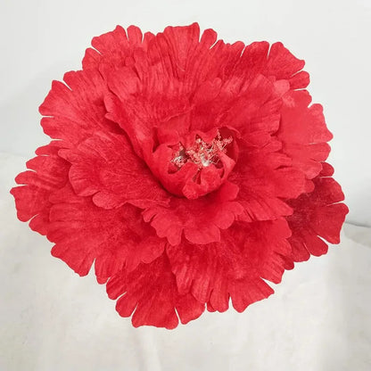 DIA 30-80cm Artificial Large Peony Flower Head Fake Flower Wedding Decoration Window Photo Studio Props Flower Home Decor