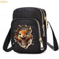 Cat & Dog Faith Quote Crossbody Phone Bag