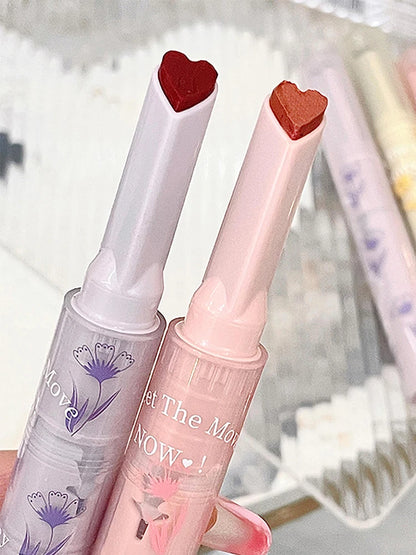 Gege bear flower words honey lipstick moisturizing mirror gloss jelly love lipstick lipstick pen