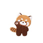 Cute Red Panda Embroidered Patch – Iron‑On Sticker for Kids Clothes