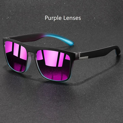 Fashion Vintage Square Sunglasses Men Women Anti-Glare Retro Eyewear UV400
