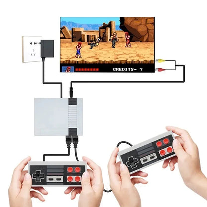 Retro Handheld Family Video Console (620 Built‑In Games, Dual Gamepads, AV Output)