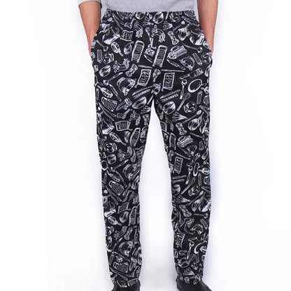 Unisex Chef Pants (Lightweight Baggy Cook Trousers)